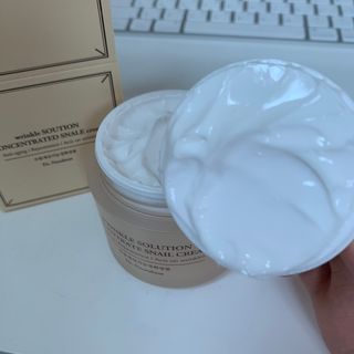 Dr.느루벗 느루벗 링클 솔루션 콘센트레이트 스네일 탄력 달팽이 크림 80g — 5점을 준 리뷰어가 2021년 3월 올린 사용 사진