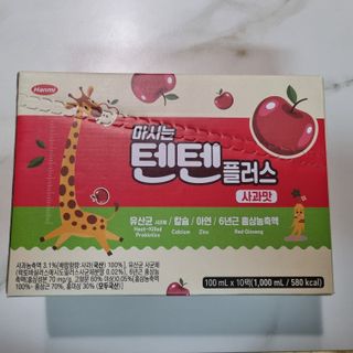 나우캠페인용 [한미사이언스] 우리 아이 튼튼, 엄마 마음 든든! 마시는텐텐 플러스 (100ml*10입) — 5점을 준 리뷰어가 2023년 12월 올린 사용 사진