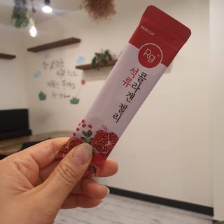 함초록 Rg+ 석류콜라겐젤리 — 5점을 준 리뷰어가 2021년 3월 올린 사용 사진