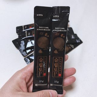 프리마인 자체 기업부설 연구소에서 찾아낸 건강한 수면의 비밀.  슬립토 플러스 30포 — 3점을 준 리뷰어가 2021년 10월 올린 사용 사진