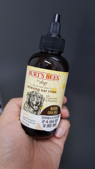 버츠비 케어플러스 릴리빙 이어린스 — 5점을 준 리뷰어가 2021년 6월 올린 사용 사진