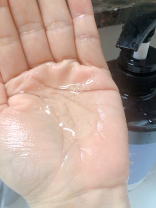 달리프 진저 베러 퍼퓸 탈모 완화 샴푸 1000ml 향 3종 — 5점을 준 리뷰어가 2021년 1월 올린 사용 사진