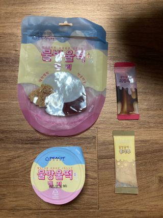 (주) 피치코리아 물방울떡젤리 X 2개입 — 5점을 준 리뷰어가 2022년 11월 올린 사용 사진