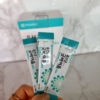 프리마인 유산균 국가지정연구소 선정, 살아있는 생유산균 200억 마리의 힘. 유산균n굿바이옴플러스 — 5점을 준 리뷰어가 2021년 10월 올린 사용 사진