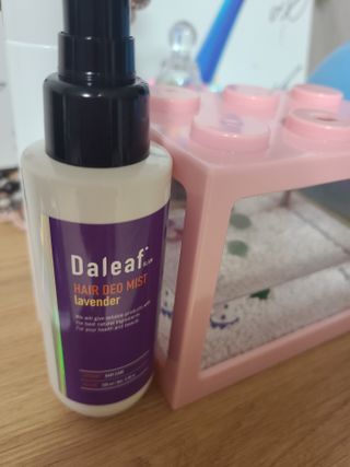 달리프 글램 헤어 데오미스트 100ml 라벤더 or 플라워 — 5점을 준 리뷰어가 2021년 3월 올린 사용 사진