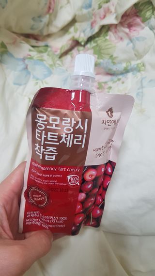 자연에온 몽모랑시 타트체리 착즙 100mL 10개입 2BOX — 5점을 준 리뷰어가 2021년 1월 올린 사용 사진