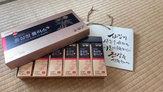 서울약사신협_투데이홍삼정플러스스틱_10g x 60포 — 5점을 준 리뷰어가 2021년 7월 올린 사용 사진