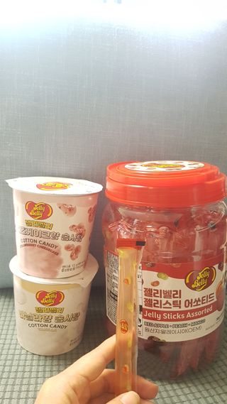 젤리벨리 젤리스틱 어쏘티드 900g — 5점을 준 리뷰어가 2022년 10월 올린 사용 사진