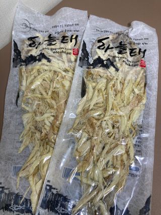 [오늘바스켓] 용대리 손질하늘태 130g — 4점을 준 리뷰어가 2021년 6월 올린 사용 사진