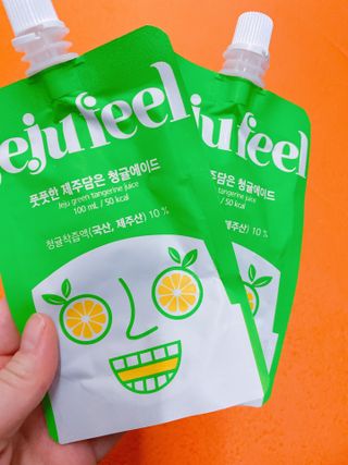 JEJUFEEL 풋풋한 제주담은 청귤에이드 — 4점을 준 리뷰어가 2022년 9월 올린 사용 사진
