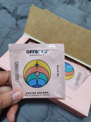 [오프블랙] 아침을 상큼하게 시작하는 에너지티! 유아골든 블렌딩홍차 12T — 5점을 준 리뷰어가 2021년 12월 올린 사용 사진