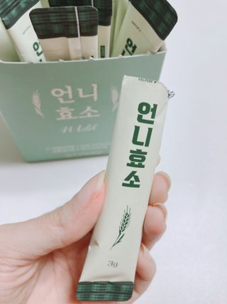 [건강미] 언니효소 마일드 본품 30포 / 쌀과자맛 효소 — 4점을 준 리뷰어가 2022년 5월 올린 사용 사진