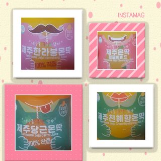 탐라원 제주의 맛, 몬딱주스 4종세트 - 한라봉몬딱주스, 천혜향몬딱주스, 청귤에이드, 당근몬딱주스 — 5점을 준 리뷰어가 2021년 8월 올린 사용 사진