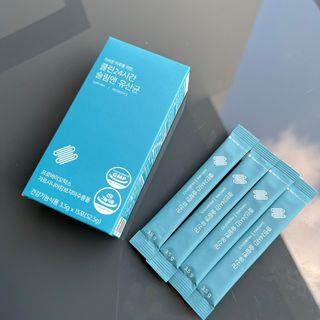 클린24시간 슬림앤유산균 1박스 (3.5g X 15포) — 5점을 준 리뷰어가 2023년 2월 올린 사용 사진
