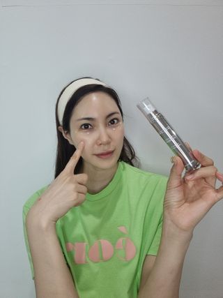 [지투셀] 얼티메이트 리바이벌 아이 크림 — 5점을 준 리뷰어가 2024년 2월 올린 사용 사진