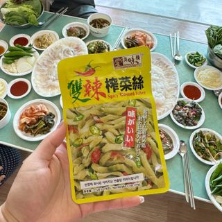 루시델리 야미하우스 홍콩 스파이시 프리미엄 짜사이 무침 500g — 4점을 준 리뷰어가 2024년 6월 올린 사용 사진