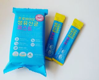 헬스업 핼스업 프로바이오 생유산균 퍼스트 — 4점을 준 리뷰어가 2021년 1월 올린 사용 사진