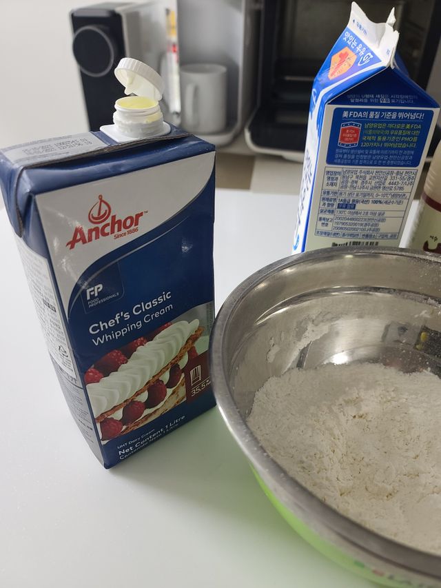 앵커 쉐프스 휘핑크림 리뷰 사진