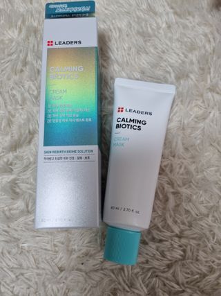리더스코스메틱 리더스 카밍 바이오틱스 크림 마스크 — 5점을 준 리뷰어가 2021년 3월 올린 사용 사진