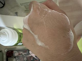 [쿠팡●구매평] 닥터초이스 디판테놀 시카 만능 버블토너 150ml — 4.5점을 준 리뷰어가 2025년 7월 올린 사용 사진