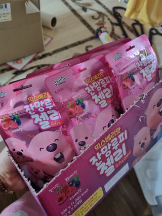 [팔도] 잔망루피젤리 믹스베리맛 42g 8개 — 4점을 준 리뷰어가 2022년 2월 올린 사용 사진