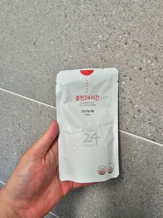 클린24시간 1BOX(5포) + 전용보틀(500ml) — 5점을 준 리뷰어가 2023년 5월 올린 사용 사진