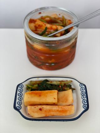 셰프애찬 알타리김치 총각김치 1kg — 5점을 준 리뷰어가 2022년 10월 올린 사용 사진