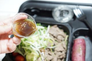 참살이도시락 작심삼일 샐러드도시락 3개 맛보기 새벽배송 또는 택배배송 — 2점을 준 리뷰어가 2021년 8월 올린 사용 사진