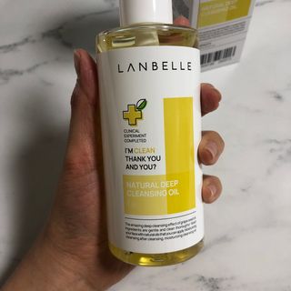 랑벨 내츄럴 딥 클렌징 오일 200ml (저자극 약산성 천연 클렌징) — 5점을 준 리뷰어가 2022년 5월 올린 사용 사진