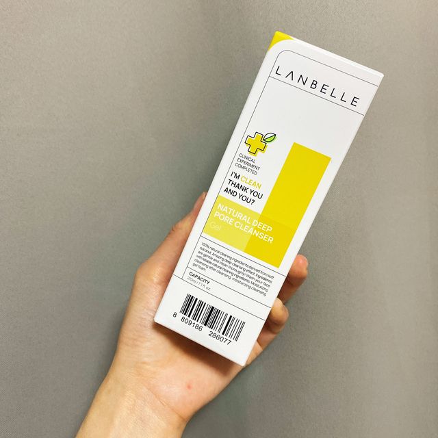 랑벨 내츄럴 딥 포어 클렌저 210ml (저자극 약산성 천연 클렌징 젤) 리뷰 사진