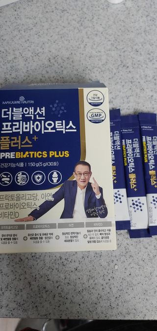 메이준뉴트리 더블액션 프리바이오틱스 플러스+ — 5점을 준 리뷰어가 2021년 3월 올린 사용 사진