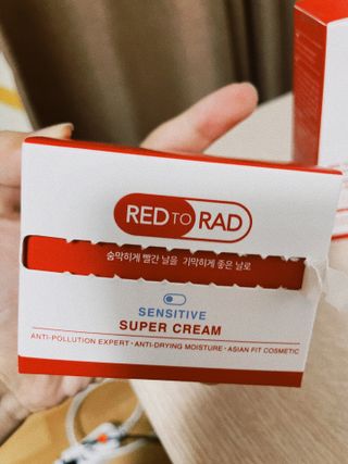 레드투래드 센서티브 슈퍼 크림 50ml — 4점을 준 리뷰어가 2021년 7월 올린 사용 사진