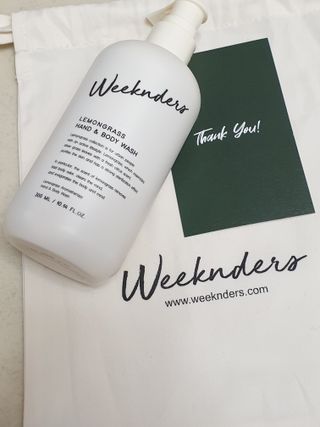 [위켄더스] 기분좋은 하루를 선사해주는 핸드& 바디워시 1종 랜덤발송 — 5점을 준 리뷰어가 2022년 5월 올린 사용 사진