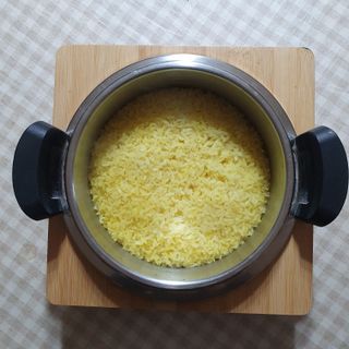하나로라이스 기능성쌀 5종 1kg  환경을 생각한 다회용 용기 사용 — 5점을 준 리뷰어가 2022년 1월 올린 사용 사진