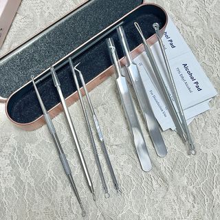 프리[에이앤에스] 올인원 피지제거기 15종 압출기 1세트 알콜솜 8매 증정 — 4.5점을 준 리뷰어가 2025년 1월 올린 사용 사진