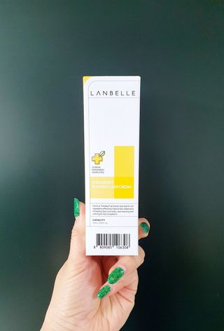 랑벨 비타 에너지 잡티 크림 75ml (피부 속 기미완화크림) — 5점을 준 리뷰어가 2022년 6월 올린 사용 사진