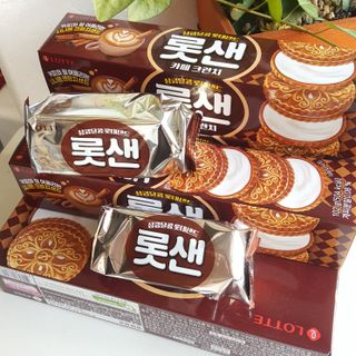 롯데제과 롯샌 카페크런치 — 4점을 준 리뷰어가 2021년 10월 올린 사용 사진
