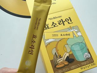 목 넘김이 편한 곡물발효효소 웰테므 효소라인 — 4점을 준 리뷰어가 2023년 2월 올린 사용 사진
