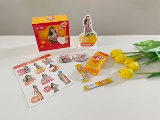 [광동제약] 비타500데일리스틱 제니 에디션60포&굿즈3종 — 5점을 준 리뷰어가 2021년 11월 올린 사용 사진
