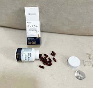 프리마인 홍삼의 강력한 에너지, 이제는 흡수율을 높인 최첨단 캡슐로 간편하게 초고속 충전하세요. — 5점을 준 리뷰어가 2022년 10월 올린 사용 사진