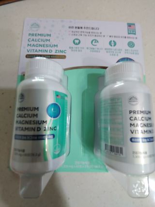서울약사신협 네이처픽_칼슘마그네슘비타민D_1,305mg x 120캡슐 — 5점을 준 리뷰어가 2021년 9월 올린 사용 사진