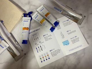 주식회사 클린디 [클린디] 파우치에 쏙 넣어 밖에서도 치아건강🦷 챙기기 [맞춤 칫솔 + 치약  + 파우치 구성] — 5점을 준 리뷰어가 2021년 12월 올린 사용 사진