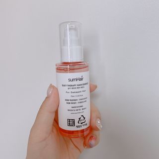썸헤어 / SUMHAIR 썸헤어 실키 테라피 헤어 에센스 — 5점을 준 리뷰어가 2021년 5월 올린 사용 사진