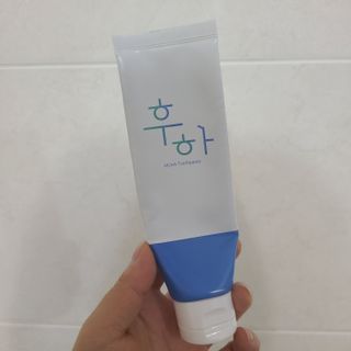 [심폐소생소] 무불소 임산부 천연 치약 — 5점을 준 리뷰어가 2021년 11월 올린 사용 사진