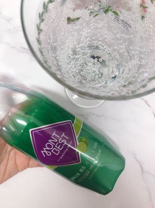 몽베스트 Montbest with Sparkling water Lemon OR Lime 20병(랜덤) — 5점을 준 리뷰어가 2021년 10월 올린 사용 사진