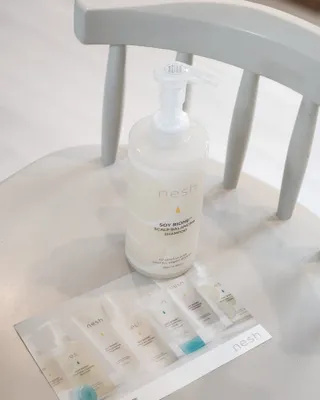소담스퀘어 상암 네쉬 소이 바이옴 스칼프 밸런싱 샴푸 — 5점을 준 리뷰어가 2022년 11월 올린 사용 사진