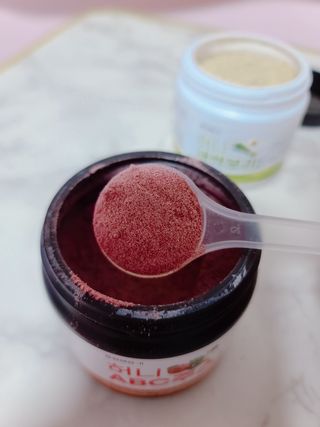[중소기업유통센터 X 우수소상공인] 허니ABC주스분말90g + 허니새싹보리분말70g 2개세트 — 5점을 준 리뷰어가 2020년 12월 올린 사용 사진