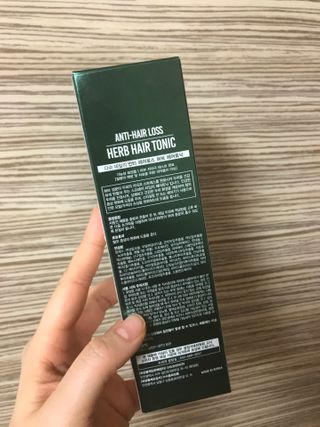 다슈코리아 다슈 데일리 안티 헤어로스 허브 헤어토닉 150ml — 5점을 준 리뷰어가 2021년 2월 올린 사용 사진