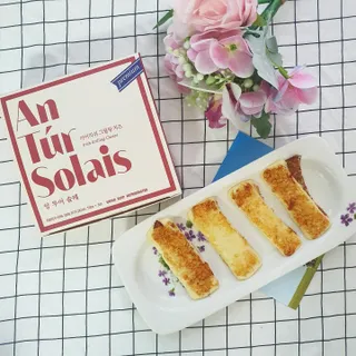앙투어솔레 아일랜드 구워먹는 치즈 100 자연 치즈 와인안주 300g(100g x 3팩) — 5점을 준 리뷰어가 2022년 9월 올린 사용 사진