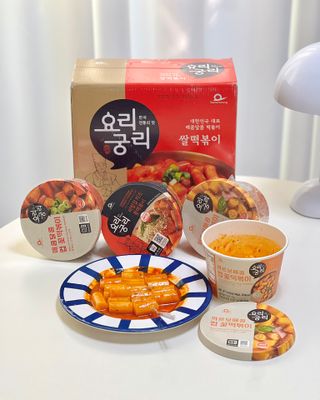 프리 [요리궁리] 타입 B (매콤,치즈,매콤까르보) 꽃떡볶이 6개입 세트 — 5점을 준 리뷰어가 2024년 12월 올린 사용 사진
